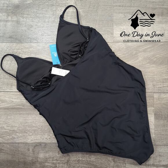 Cupshe V Neck Tummy Control One Piece Swimsuit Size XL - Picture 7 of 7